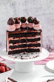 1 pound chocolate covered strawberries. Chocolate Covered Strawberry Cake Queenslee Appetit