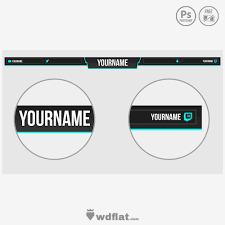 This online twitch overlay generator features a modern style and includes a webcam frame to enlight even more your stream looks. Stream Bar Twitch And Youtube Templates