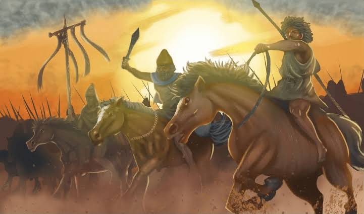 Final del reino de Numidia - Arre caballo!