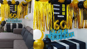 Ceramic coffee mug america has been great since 1959. Diy Gold And Black Birthday Theme On A Budget 60th Birthday Decoration Ideas At Home For Mom Dad Youtube
