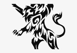 When getting a tattoo of the actual animal and not a cartoon character, the most popular colors are the ones we see in nature. Black Tribal Lion Tattoos Transparent Png 640x480 Free Download On Nicepng