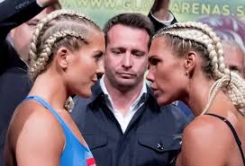 People who liked mikaela laurén's feet, also liked Photos Mikaela Lauren Klara Svensson On Weight For Battle Boxing News