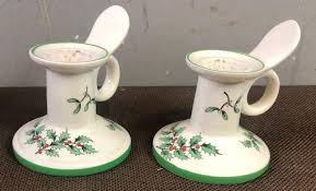 109 Spode Christmas Tree Candle Holder Estatesales Org
