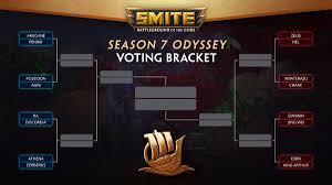 Smite On Twitter The Bracket Is Set And Voting For This Year S Ultimate Odyssey Reward Kicks Off This Friday Be On The Look Out For The Official Voting Form Later This Week Descargue el archivo de música mp3 smite odyssey: ultimate odyssey reward kicks off