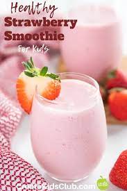 The Best Strawberry Smoothie Made Without Yogurt Strawberry Smoothie Strawberry Smoothie Healthy Smoothie Recipes Strawberry