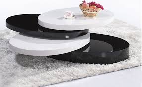 The coffee table creates a common focal point in any living room and is essential in serving and entertaining guests. Modern Table Tea Table Coffee Table Mdf Specular Paint Rotate Round Smart And Personality Creative Table 379 Creative Tables Coffee Tablemdf Paints Aliexpress