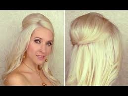 Choose whatever bangs you ultimate hairstyle to hide big forehead for men is bangs. Half Updo With Curls And Bump Poof With Hidden Bobby Pins Hair Tutorial With Extensions Youtube