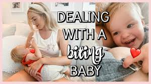 Tips For A Biting Baby While Breastfeeding What Worked For Us Youtube
