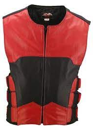 Men S Hillside Usa Leather Bulletproof Style Motorcycle Vests Usa Leather Motorcycle Vest Vest Fashion