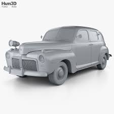 This vintage 1942 ford oil field truck needs a new home! Ford V8 Super Deluxe Tudor Sedan Army Staff Car 1942 3d Model Military On Hum3d