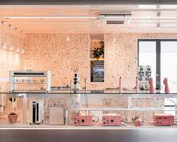 Onyx Coffee Lab S New Fourth Location Is Like A Work Of Contemporary Artdaily Coffee News By Roast Magazine Coffee Lab Coffee Shop Design Onyx