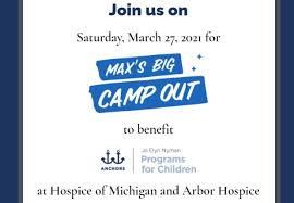 Check spelling or type a new query. Have An Adventure At Home With Max S Big Camp Out To Benefit Hospice Of Michigan 9 10 News