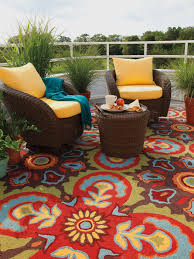 Synthetic rugs are also easy to clean. Talavera Rug Outdoor Rugs Outdoor Carpet Outdoor Decor