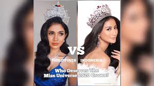 Sebelumnya, miss universe 2020 mengumumkan kontestan yang berhasil masuk ke top 21, termasuk perwakilan indonesia, ayu maulida putri. Miss Universe 2020 Up Close Miss Philippines Vs Miss Indonesia Who Deserves The Crown Youtube