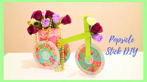 Make a $10 diy headboard with cardboard box and a glue gun! Diy Trike With Popsicle Sticks And Cardboard Beautiful Home Decor Idea Hometalk