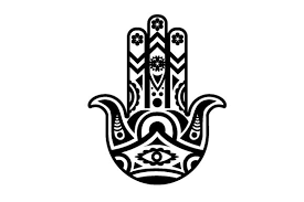 Download Hamsa Design Black And White Svg Cut File By Creative Fabrica Crafts Creative Fabrica PSD Mockup Templates