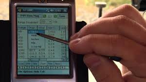 Quickstart 5 Chart Tab G7 Handheld Ballistic Calculator