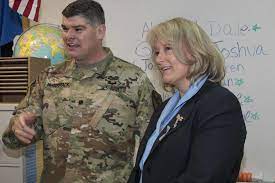 My name is mark from usa i lost my wife and i have my only son with me he is schooling in africa he is schooling in the west africa what are you doing for now is. Army Chief Of Staff S Wife Visits Meadows Elementary Article The United States Army