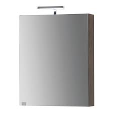 Gli specchi arredano e aiutano anche ad aumentare gli spazi.ma se lo specchio non è collocato bene, allora diventa perfettamente inutile. Specchio Contenitore Con Luce L 55 X P 15 X H 70 Cm Rovere Scuro Leroy Merlin