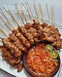 Sate Jamur Tiram Bumbu Kacang Source Resep Masakan Resep Makan Siang Sehat Resep