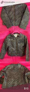 Genuine Kids Vegan Leather Jacket Size 5t Vegan Leather Jacket Vegan Leather Leather Jacket