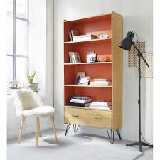 Bibliotheque Vintage Orange Twist Vintage Bookcase Home Decor Bookcase