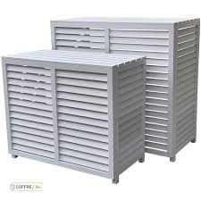 Cache Climatiseur Bois Composite En 2020 Cache Clim Climatisation Cache Climatiseur