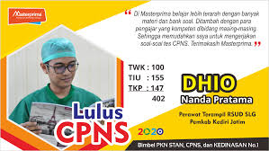 Namun biasanya ini justru jawaban utama kenapa banyak dari peserta cpns gagal. Masterprima Bimbel Pkn Stan Cpns Utbk Kedinasan No 1