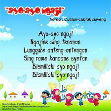 Ayo Ayo Ngaji Original Cublak Cublak Suweng East Java Theme Song Pendidikan Pendidikan Anak Usia Dini Lagu