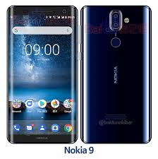 New Nokia 9 Image Leaks With A Curved Display Dual Cameras Teknoloji
