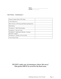 Balancing chemical equations answer key prior knowledge questions (do these before using the gizmo.)[note: Https Www Cusd80 Com Cms Lib Az01001175 Centricity Domain 7133 00 20ws 20unit 208 20full 20packet Pdf