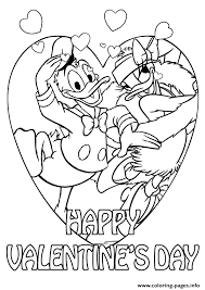 Each printable highlights a word that starts. Donald Duck And Daisy On Valentine Day Disney Sf960 Coloring Pages Printable