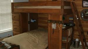 Wooden Bunk Beds With Desk And Drawers Youtube I could add a loft bed with desk and turn it into my loft office. wooden bunk beds with desk and drawers