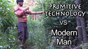 Primitive Technology Vs Modern Man Parody Youtube