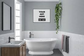 Download Frame Mockup Bathroom Graphic By Elmil Design Creative Fabrica