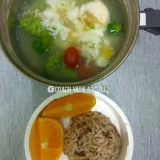 Jangan lupa layan video di instagram azie kitchen untuk melihat cara saya menyediakan sup sayur dengan tauhu telur yang sangat mabeles. Resepi Sup Sayur Telur Diet