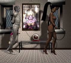 3d femdom artwork - Sexy Media Girls on dirk-schlichting.de