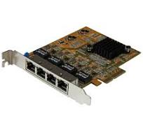 4-Port PCIe Gigabit Network Adapter Card - TAA