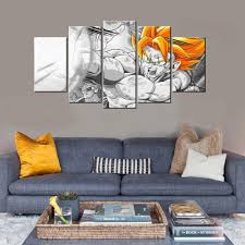 Usually ships within 3 to 5 days. Dragon Ball Z V3 Painting 5 Piece Canvas Empire Prints