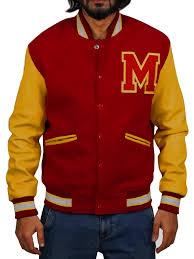 Thriller M Logo Michael Jackson Varsity Jacket