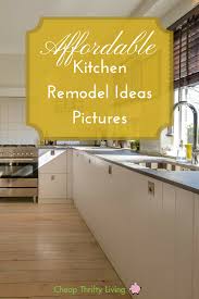 10 affordable kitchen remodel ideas