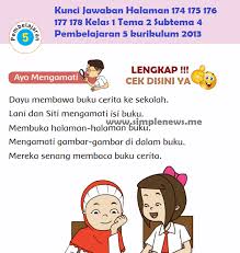 Bacalah dengan saksama bacaan yang berjudul peristiwa lahirnya pancasila. Lengkap Kunci Jawaban Halaman 174 175 176 177 178 Kelas 1 Tema 2 Subtema 4 Pembelajaran 5 Kurikulum 2013 Simple News Kunci Jawaban Lengkap Terbaru