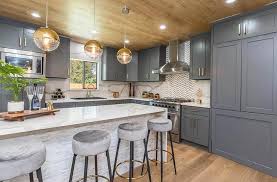 • traditional paneled cabinets give your kitchen a tailored look • cabinets ship next day. Dark Gray Kitchen Cabinets Design Gallery Designing Idea