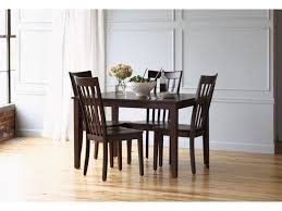 Arts Crafts Chocolate Finish 5 Pc Dining Set Value City Furniture Value City Furniture Furniture American Signature Furniture