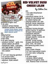 Bahan resepi topping cheese kek red velvet kukus : Pin On Resepi Azlina Ina