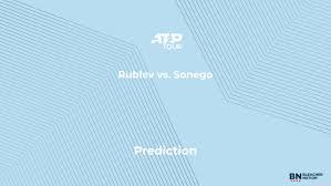 Rublev vs. Sonego prediction