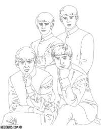 Download or print this amazing coloring page: 5 Days Of The Beatles Day 3 Eleanor Rigby Beatles Coloring Beatles Word Searches Studio Cline