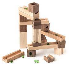 Onshine wooden marbles run blocks toy solid wood building blocks play set early learning marble run toys, 60 pieces wooden classic ramps track building construction set for children. Classic Blocks Marbles Set Marble Toys Wooden Toys Toys