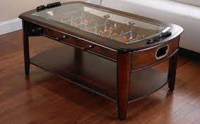 Foosball table cover, outdoor waterproof dust rectangular patio coffee chair billiard soccer cover black 63 x 45 x 19 inch 4.5 out of 5 stars 168 $21.99 $ 21. Best Foosball Coffee Tables 2021 Reviews Perks Options Which Table Game