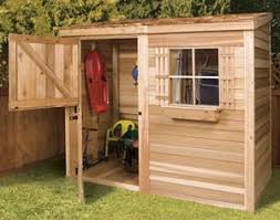Expand outdoor storage with a charming garden shed. Lean To Shed Kits Outdoor Storage Solutions Cedarshed Canada
